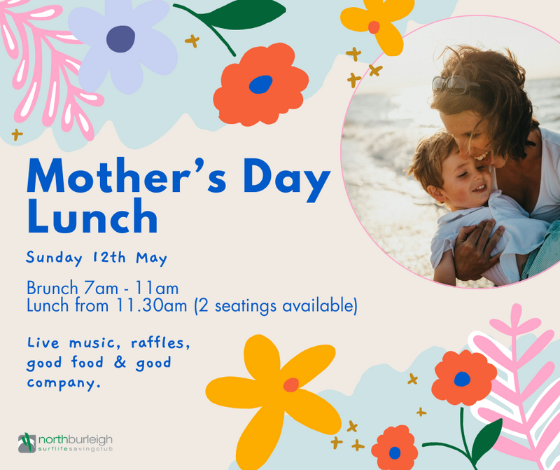 Mothers Day Lunch at North Burleigh Surf Club